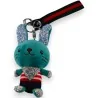 Porte-clés Lapin Peluche Strass | Accessoire Mode Brillant & Tendance