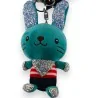 Porte-clés Lapin Peluche Strass | Accessoire Mode Brillant & Tendance