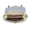 Handtasche Donna Aléssia Primavera | Elegante mehrfarbige Handtasche in Blau und Silber