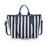 Donna Aléssia Two-Tone Navy Handbag