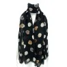 Elegantes Tuch mit Punktemuster in Ton-in-Ton