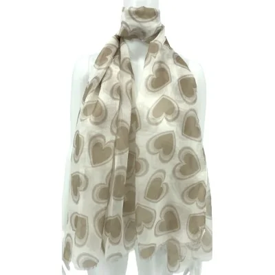 Foulard Romantique Coeurs...