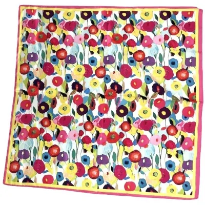 Foulard Carré Floral...