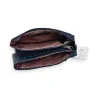 Cartera de Mujer Patchwork Azul Mélanie Paris - Diseño Moderno y Elegante