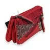 Portefeuille Patchwork Rouge | Design Unique & Pratique | Mélanie Paris