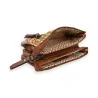 Cartera Patchwork Étnica Camel | Diseño Único y Funcional | Mélanie Paris
