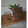 Porte-monnaie en liège motif mandala | Accessoire éco-responsable compact