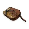 Melanie Paris Brown Patchwork Wallet | Unique & Practical Design