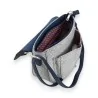 Melanie Paris Vintage Navy Shoulder Bag - Elegant & Functional Design