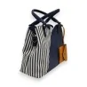 Sac Marina Navy Stripe | Sac à Main Rayé Bleu Marine & Blanc | Mode Tendance