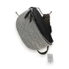 Sac Banane Chevron Noir et Blanc | Design Moderne & Élégant | Mode Tendance