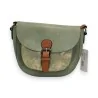 Sac Bandoulière Mélanie Paris Vintage Vert Amande - Style Rétro Élégant