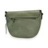 Sac Bandoulière Mélanie Paris Vintage Vert Amande - Style Rétro Élégant
