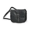 Sac Bandoulière Vintage Mélanie Paris Noir | Style Rétro & Élégance Quotidienne