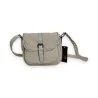 Sac bandoulière vintage Mélanie Paris beige | Style rétro élégant et pratique