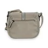 Bolso bandolera vintage Mélanie Paris beige | Estilo retro elegante y práctico