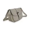 Sac bandoulière vintage Mélanie Paris beige | Style rétro élégant et pratique