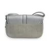 Sac bandoulière Mélanie Paris | Lin et Argent | Design Vintage Élégant