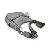 Sac Bandoulière Argenté Multi-Poches | Design Contemporain | Melanie Paris