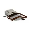 Borsa a Tracolla Lino & Argento Mélanie Paris - Accessorio Moda Elegante | Moda Trendy