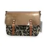 Sac bandoulière femme léopard cuivré | Mélanie Paris | Mode Tendance