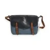 Sac Bandoulière Bicolore avec Sangles Camel | Design Contemporain & Pratique