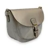 Bolso bandolera Mélanie Paris Lurex plateado - Accesorio de moda elegante y práctico