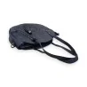 Melanie Paris Round Bag Mandala Navy - Elegant Perforated Design | Trendy Fashion