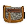 Sac Bandoulière Bohème Bicolore Mélanie Paris - Design Élégant et Fonctionnel