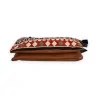 Bolso bandolera étnico Mélanie Paris camel - Elegantes motivos aztecas