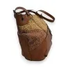 Camel Patchwork Handbag by Mélanie Paris | Contemporary Ethnic Design