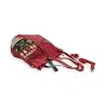 Rote Patchwork-Handtasche Mélanie Paris | Einzigartiges & Elegantes Design