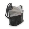 Sac bandoulière patchwork Mélanie Paris gris | Design moderne et fonctionnel