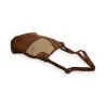 Sac bandoulière patchwork Mélanie Paris Camel | Design élégant et fonctionnel
