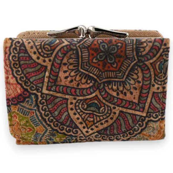 Compact cork wallet