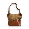 Sac Bandoulière Patchwork Camel Mélanie Paris | Design Unique & Fonctionnel