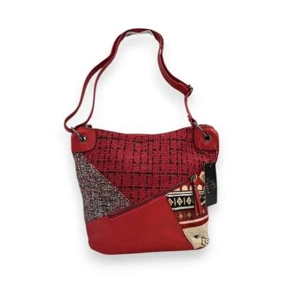 Sac Bandoulière Patchwork...
