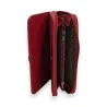 Red Wallet Mélanie Paris | Elegant Leather Accessory for Women