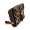 Melanie Paris Bronze Leopard Wallet | Elegant Fashion Accessory