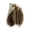 Cartera Mujer Dorada Multibolsillos Mélanie Paris | Accesorio Elegante