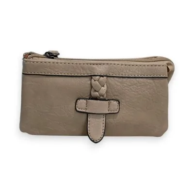 Portafoglio Multi-Tasche Mélanie Paris Beige Talpa