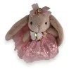 Llavero de Conejo Shabby Chic | Accesorio de Moda Elegante | Moda Tendencia