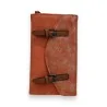 Portefeuille Femme Orange Pailleté Mélanie Paris - Accessoire Mode Élégant