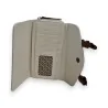 Portefeuille Mélanie Paris Beige & Argent | Accessoire Mode Élégant & Pratique
