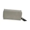 Cartera Mélanie Paris Beige y Plateado | Accesorio de Moda Elegante y Práctico