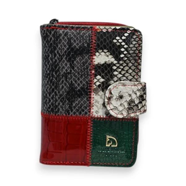 Cartera Patchwork Python Colección Dark Horse