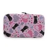Rosafarbenes Katzen-Maniküre-Set 6 Teile | Komplettes Nagelpflege-Set mit Katzendesign