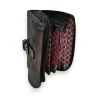 Melanie Paris Compact Black Wallet | Elegant and Practical Fashion Accessory