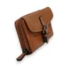 Portafoglio Compatto Cammello Mélanie Paris | Accessorio Moda Elegante