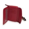 Melanie Paris Red Glitter Compact Wallet | Women's Fashion Accessory